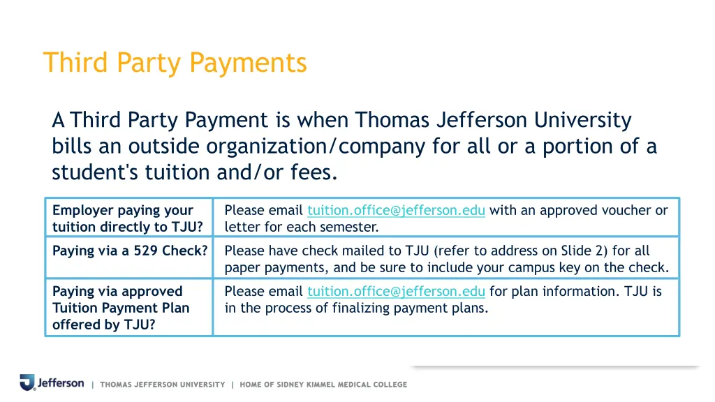 third party payments