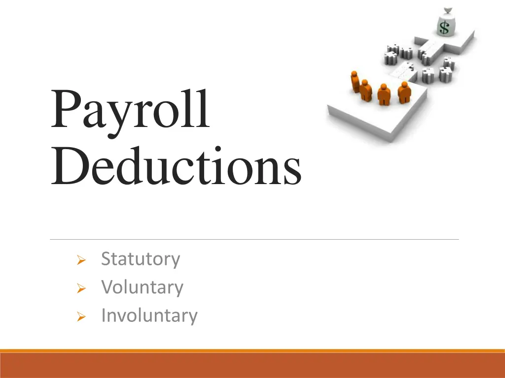 payroll deductions