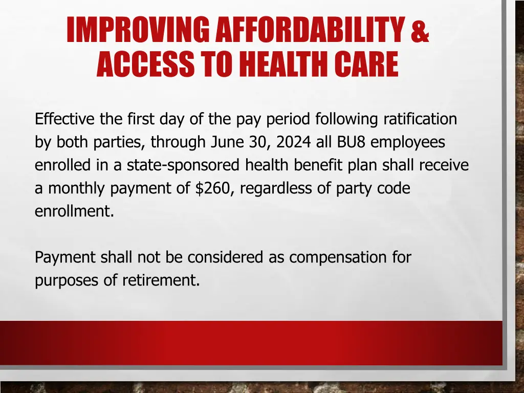 improving affordability access to health care