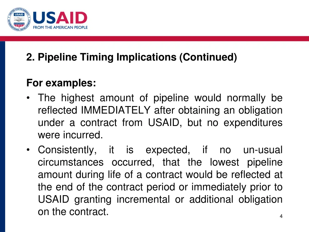 2 pipeline timing implications continued