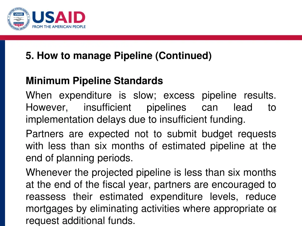 5 how to manage pipeline continued 3