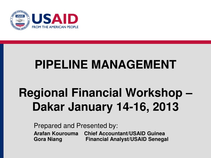 pipeline management