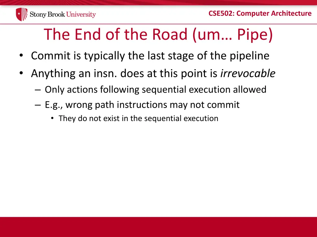 cse502 computer architecture 1