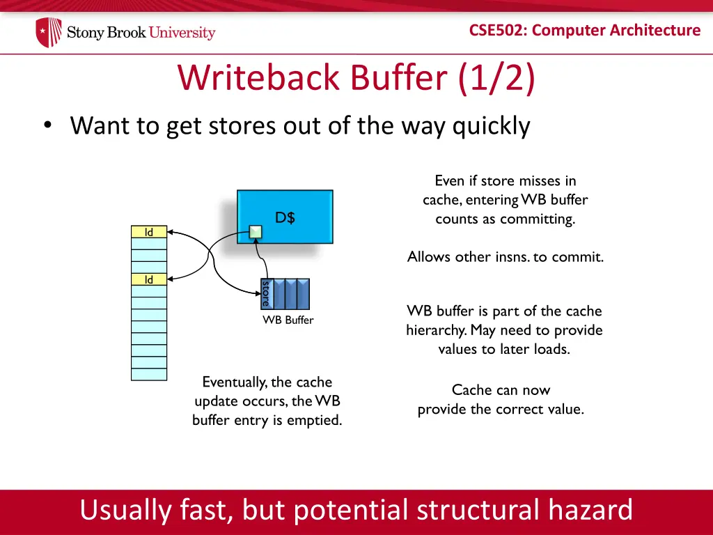 cse502 computer architecture 20