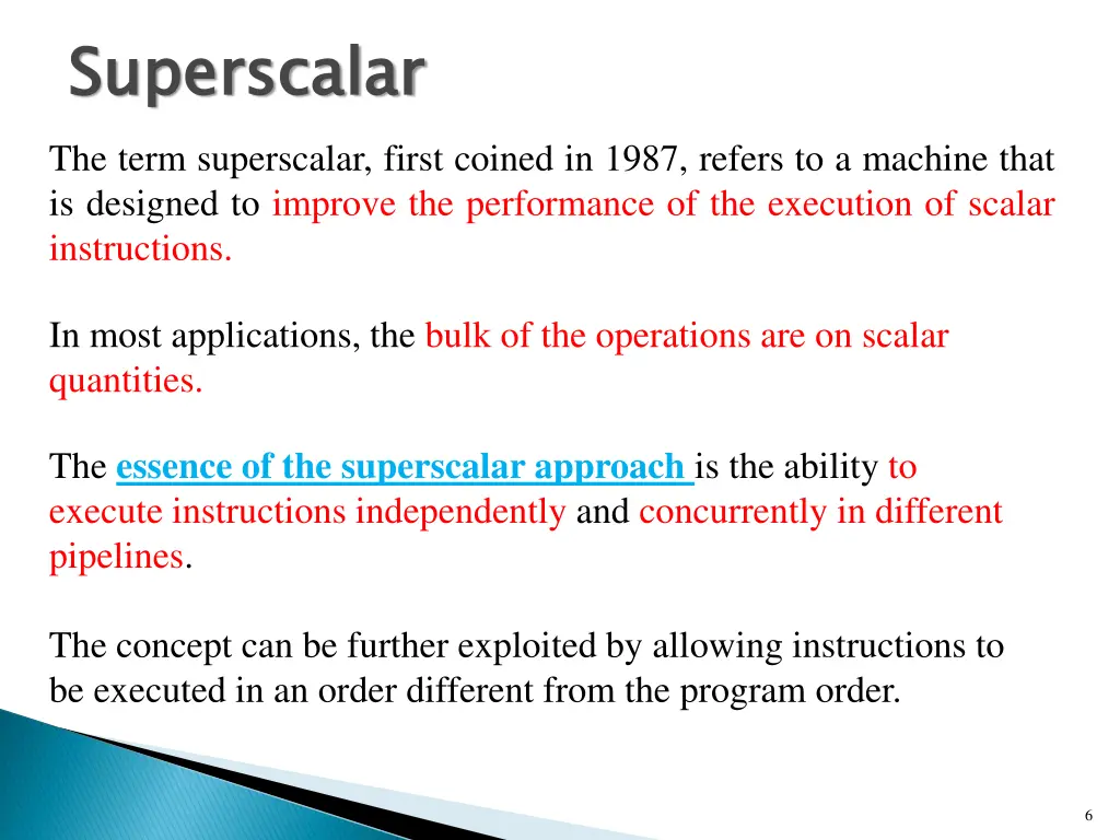 superscalar