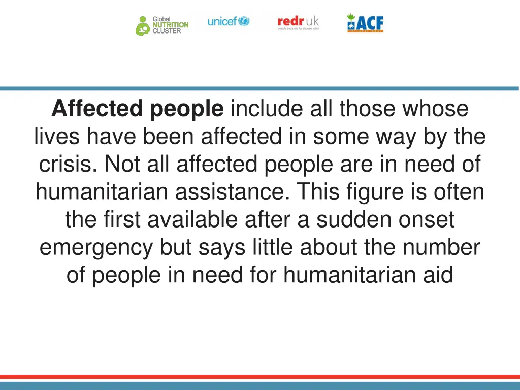 affected people include all those whose lives