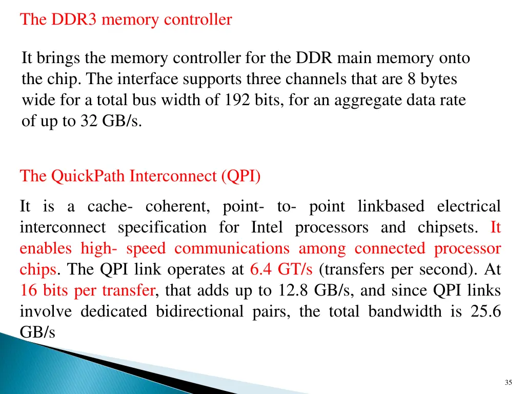 the ddr3 memory controller