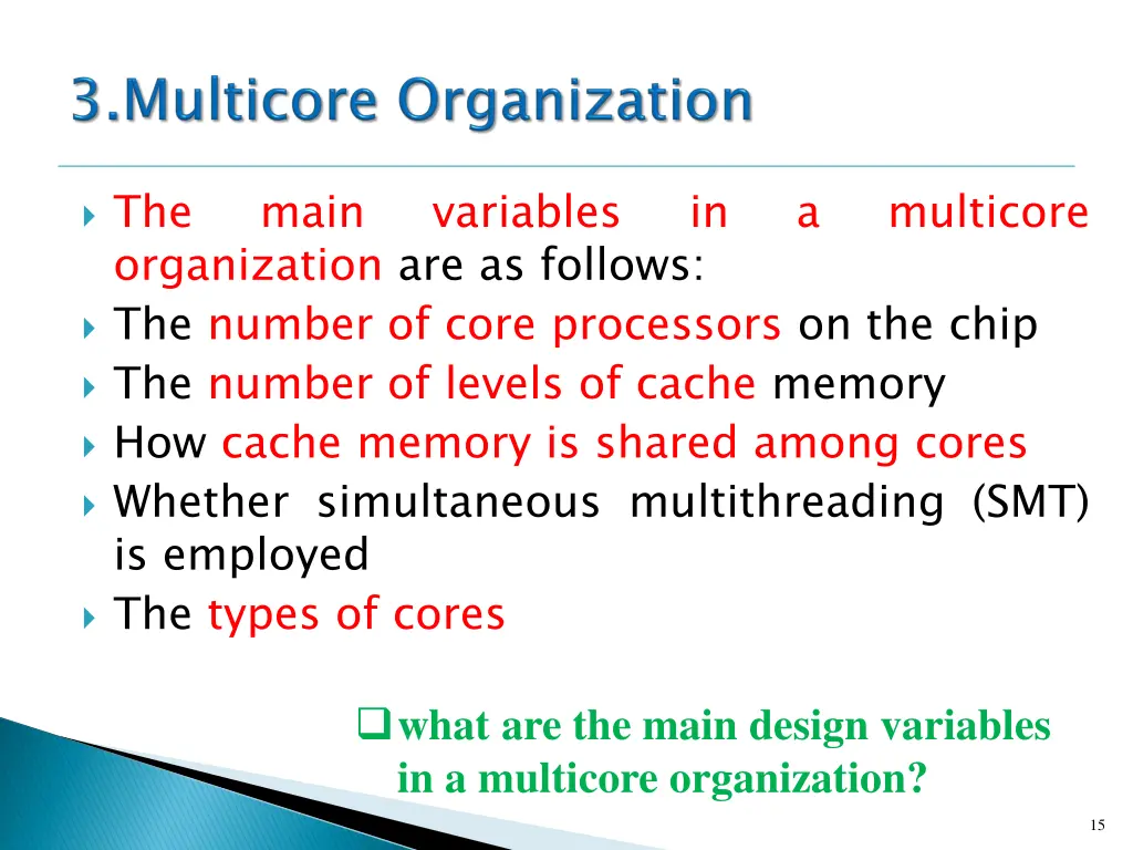 the organization are as follows the number