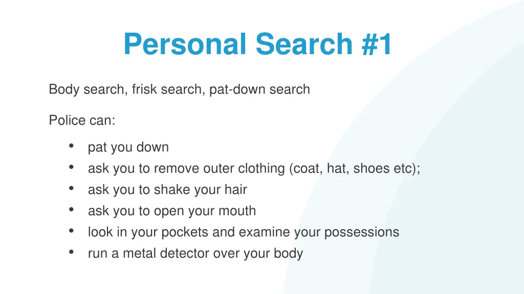 personal search 1