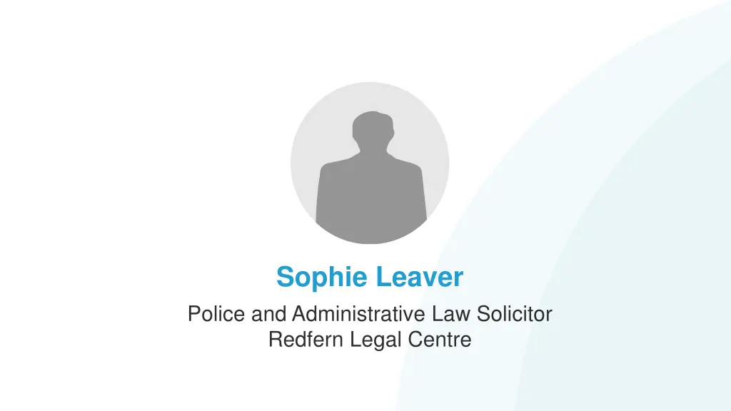 sophie leaver police and administrative