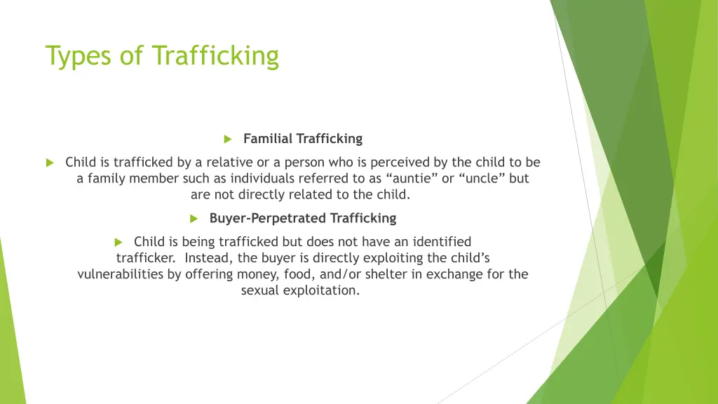 types of trafficking 1