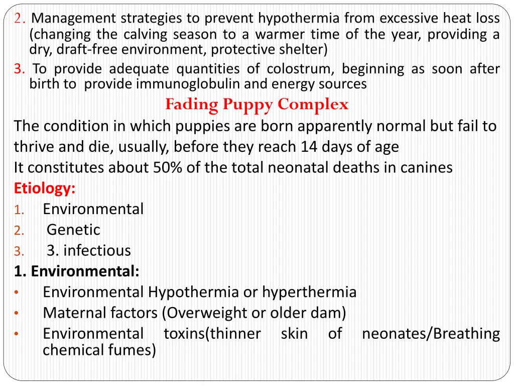 2 management strategies to prevent hypothermia