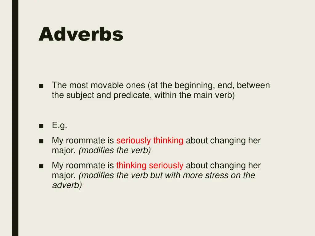 adverbs