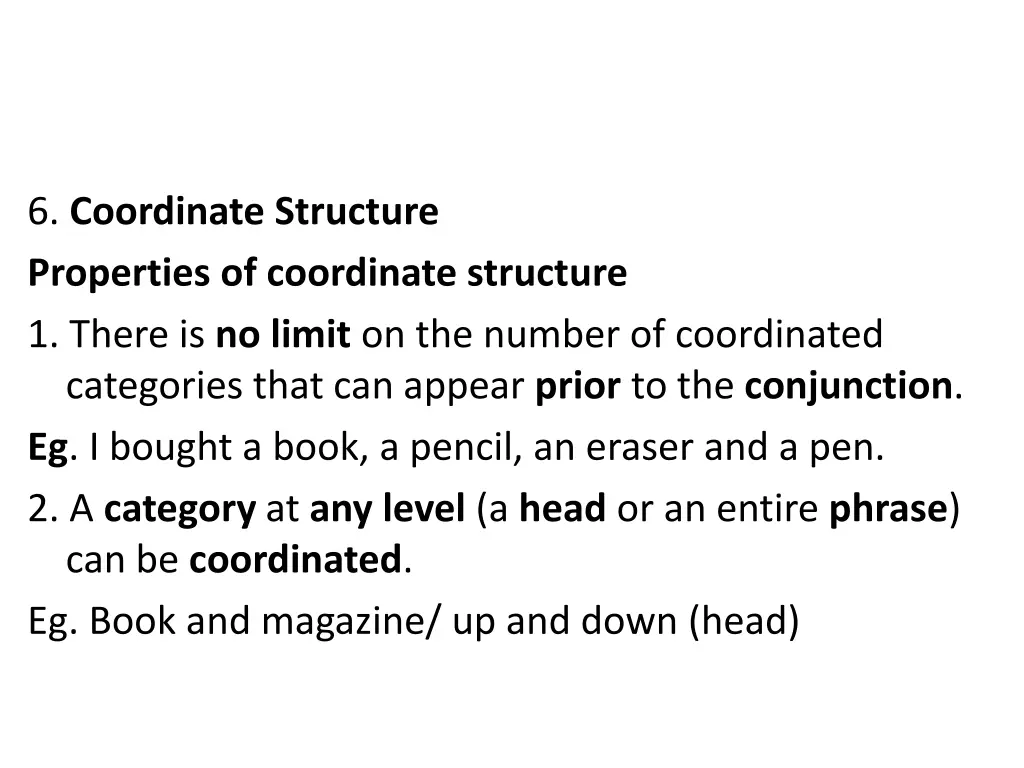 6 coordinate structure properties of coordinate