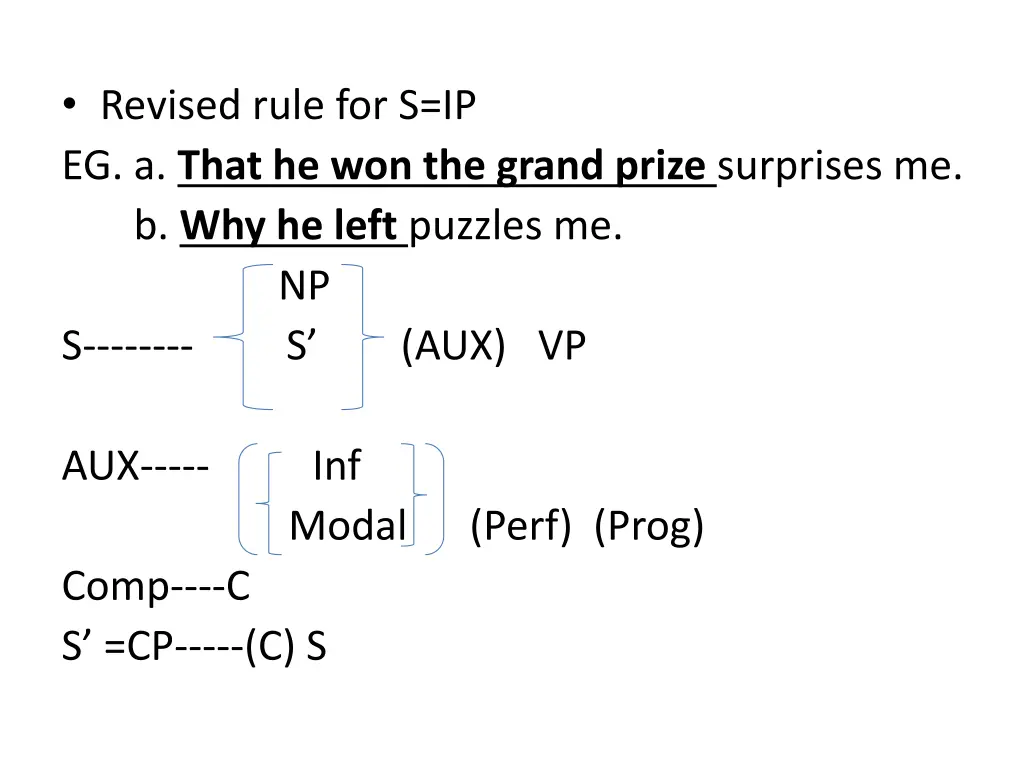 revised rule for s ip eg a that he won the grand