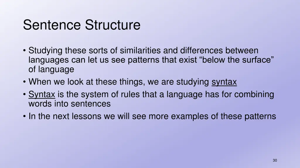 sentence structure 4