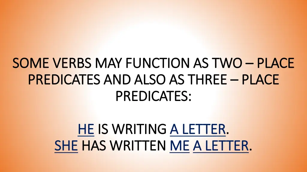 some verbs may function as two some verbs