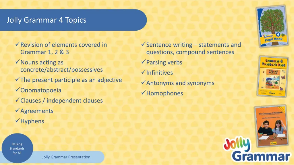 jolly grammar 4 topics