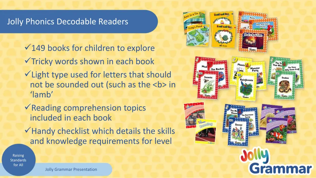 jolly phonics decodable readers 1