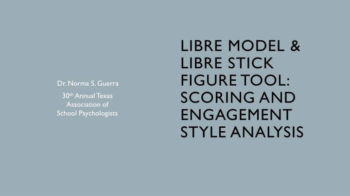 libre model libre stick figure tool scoring