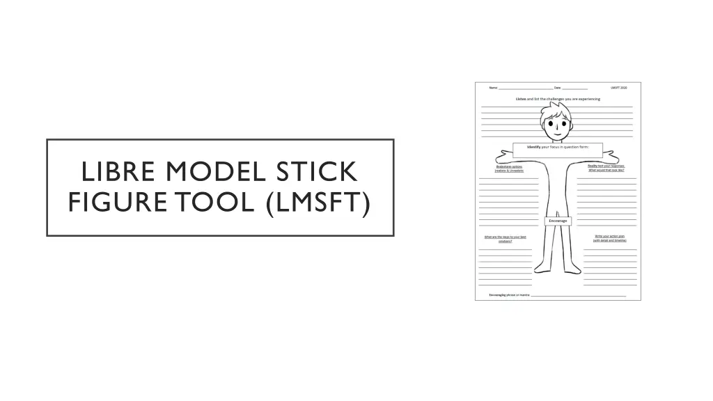 libre model stick figure tool lmsft