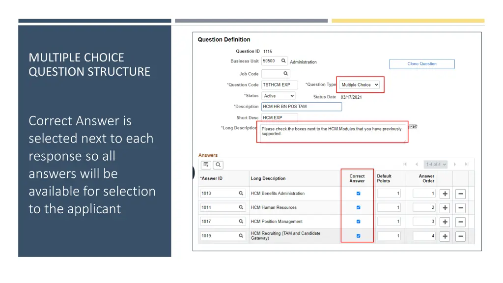 multiple choice question structure 1