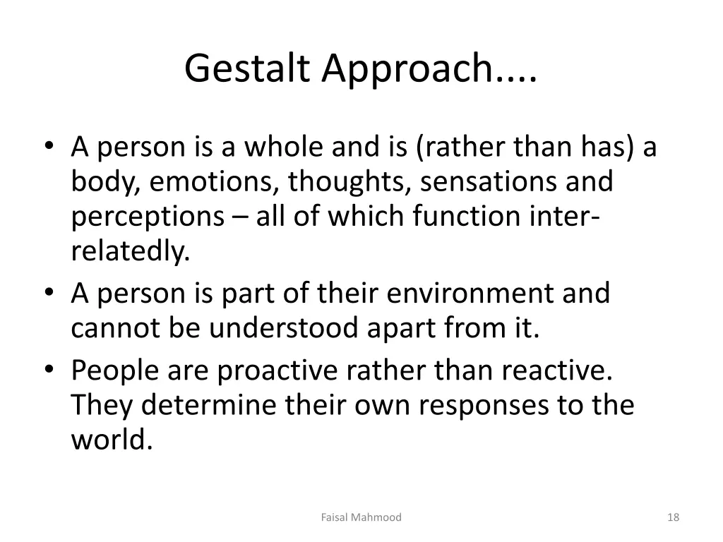 gestalt approach 2