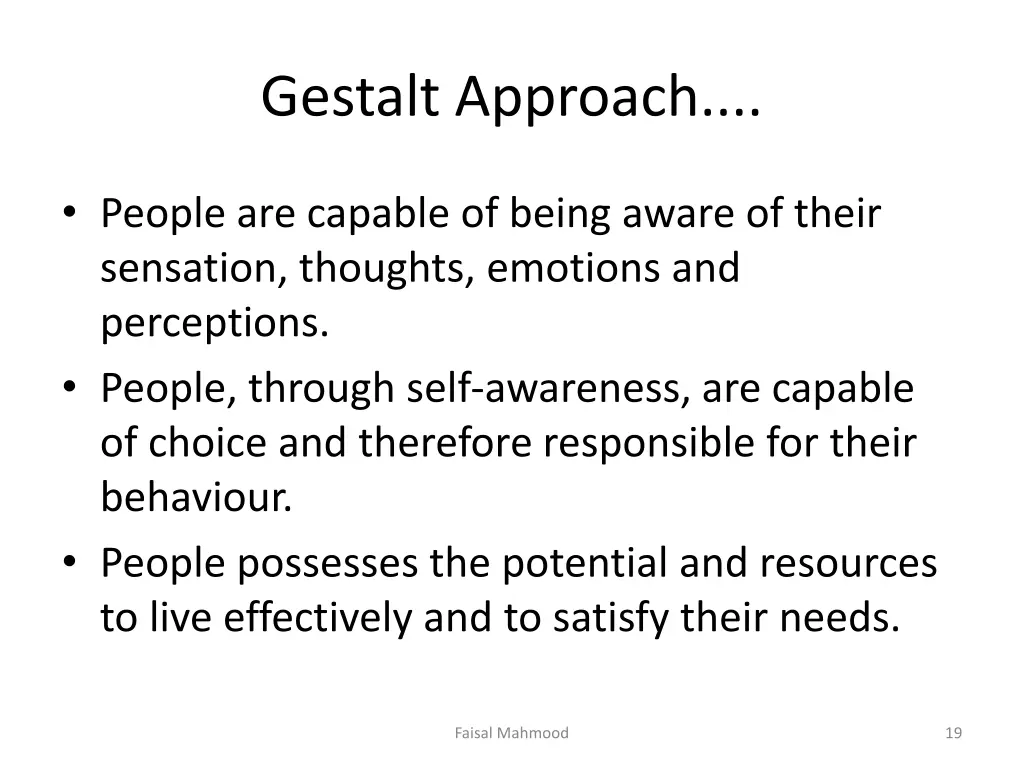 gestalt approach 3