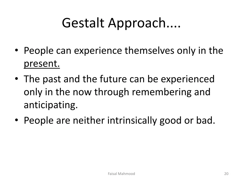 gestalt approach 4