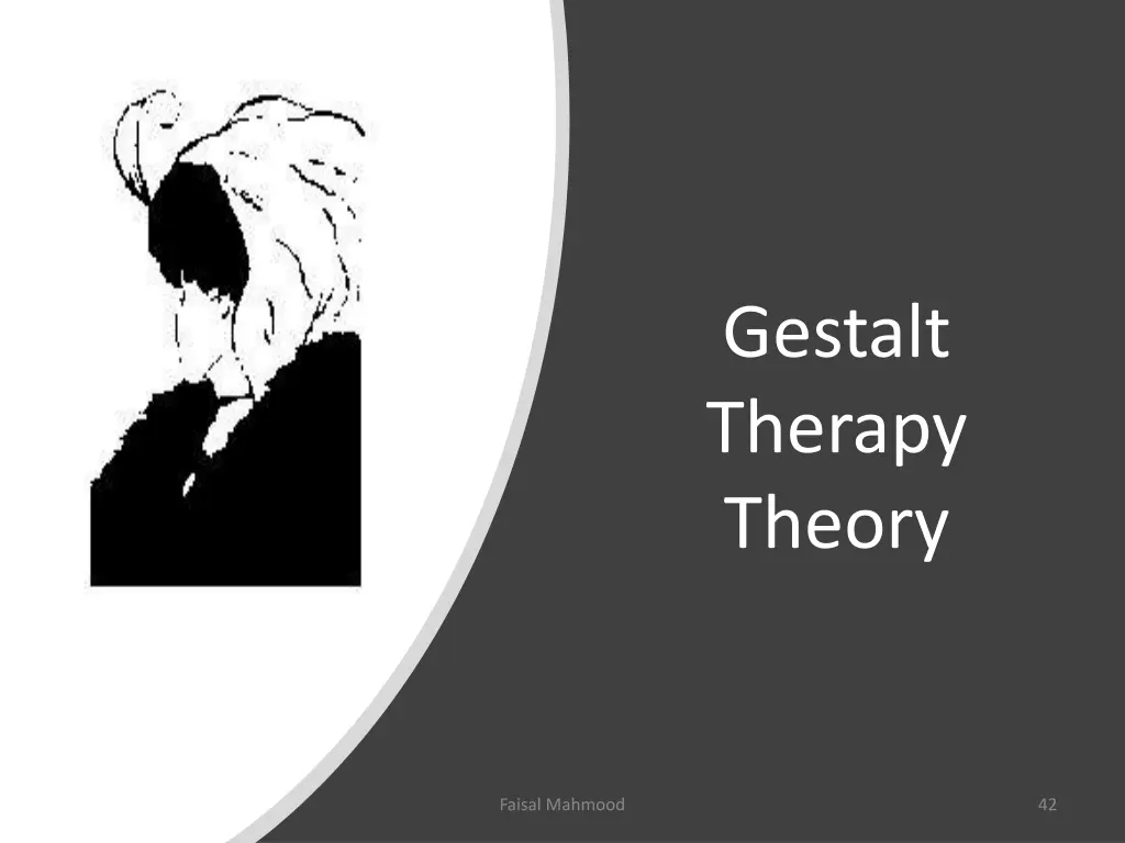 gestalt therapy theory 1