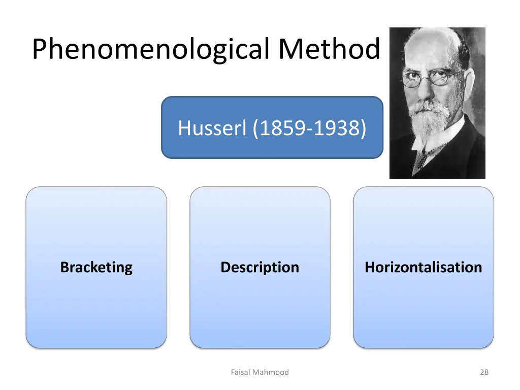 phenomenological method