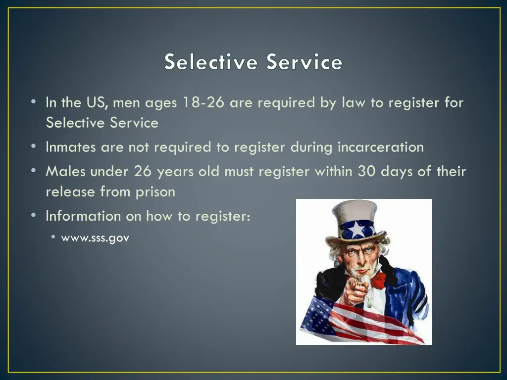 selective service