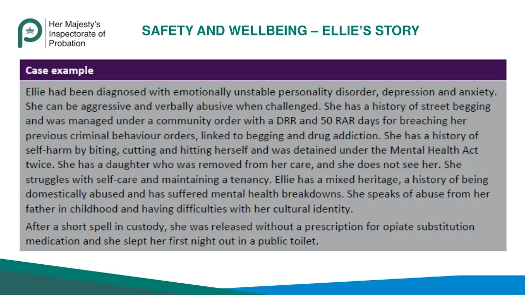 safety and wellbeing ellie s story