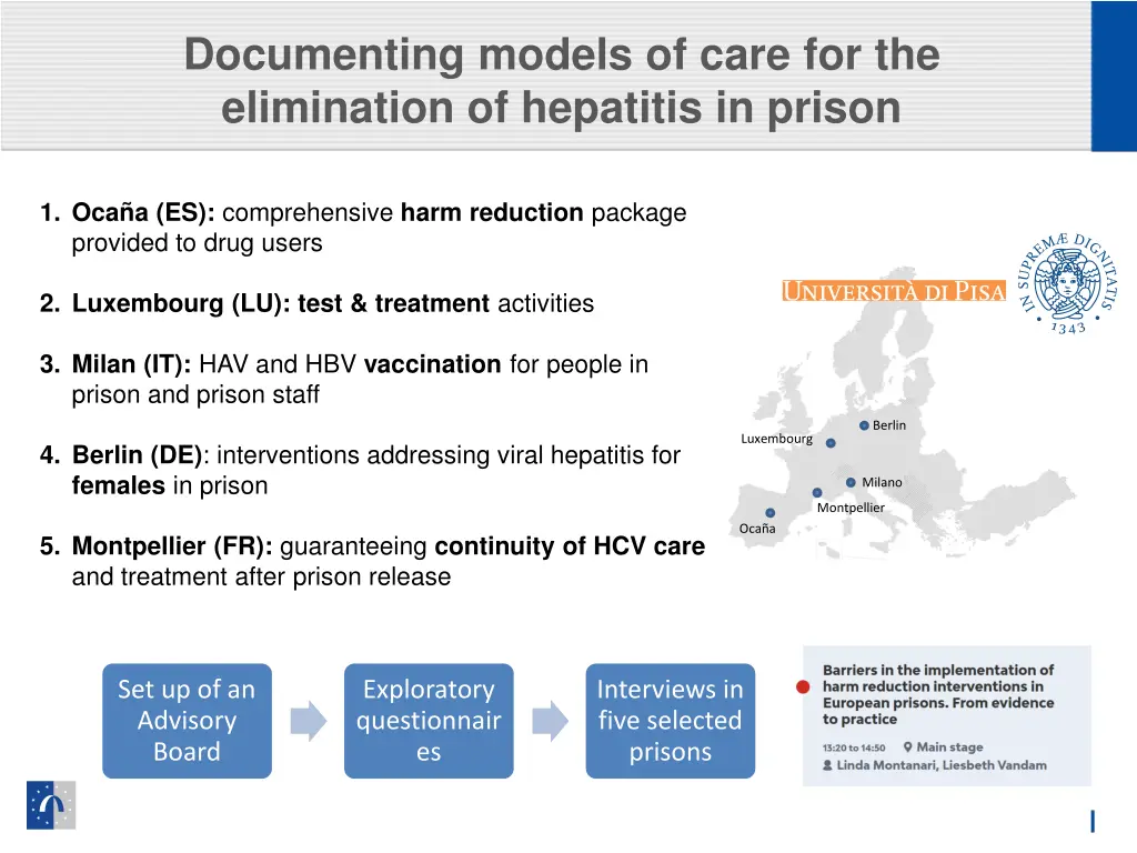 documenting models of care for the elimination