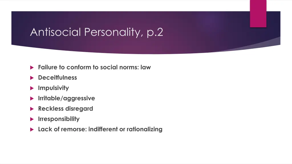 antisocial personality p 2