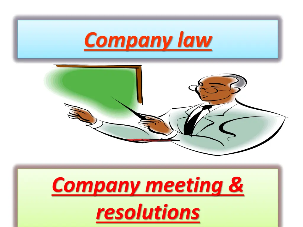 company law