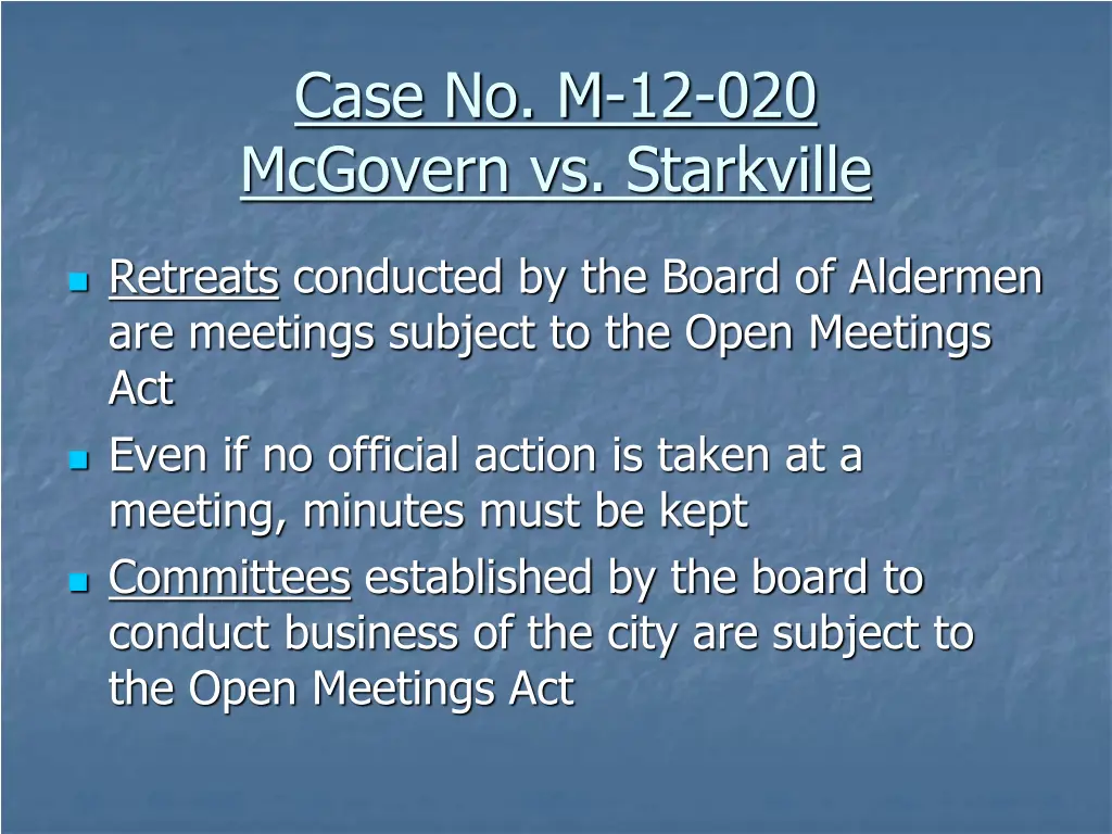 case no m 12 020 mcgovern vs starkville