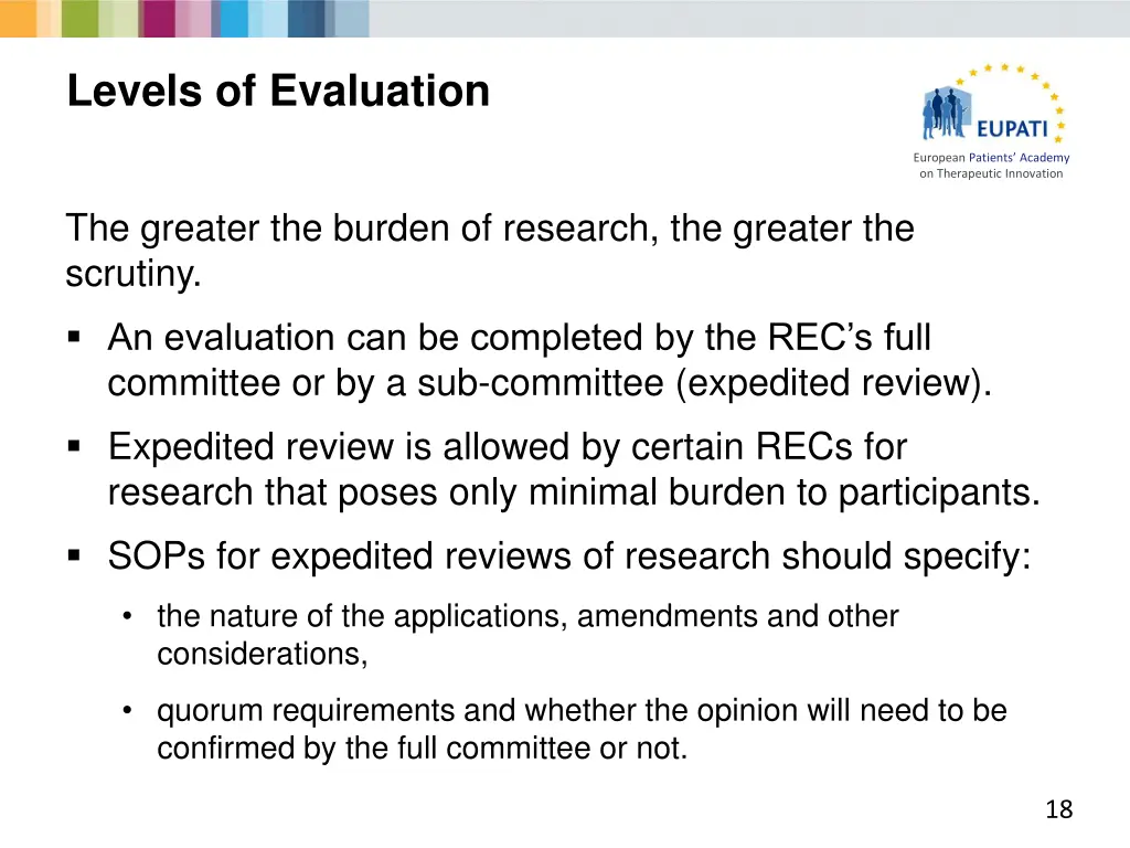 levels of evaluation