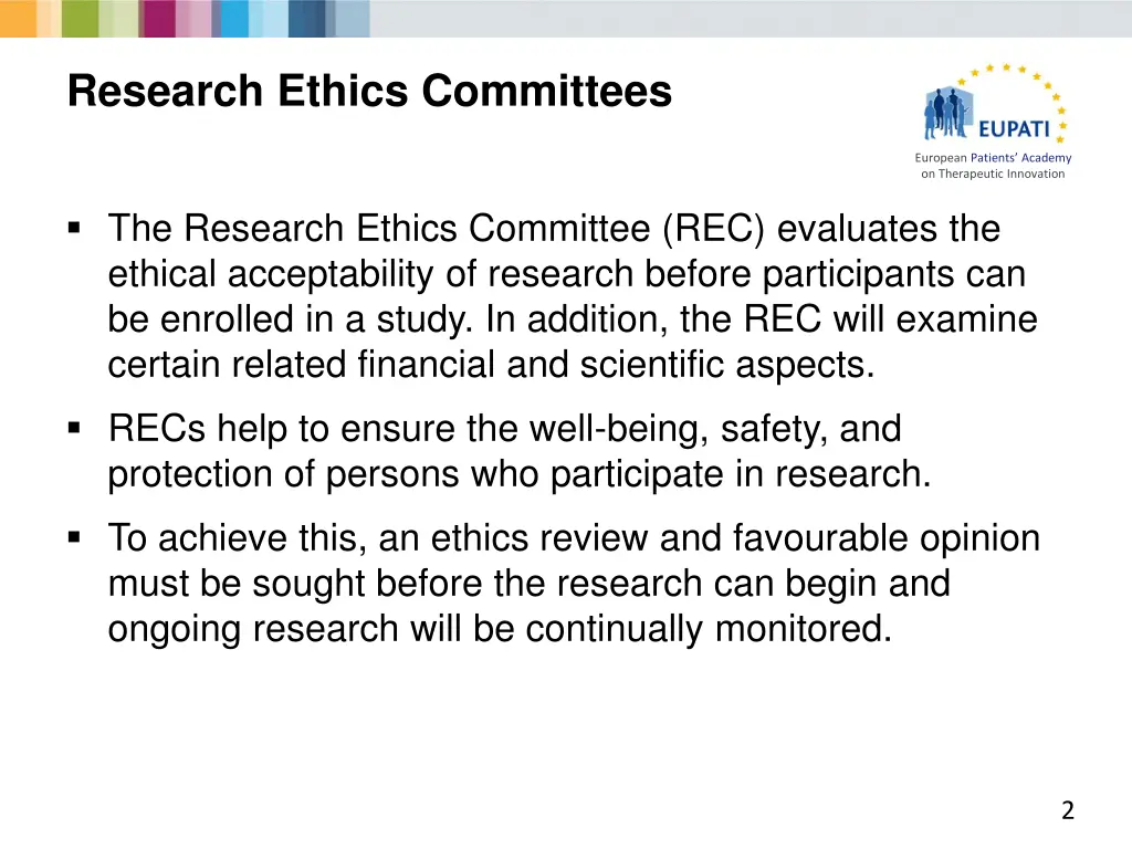 research ethics committees