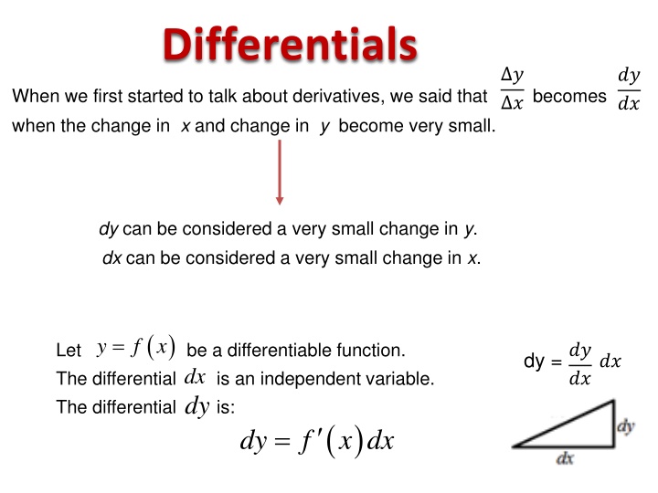 differentials