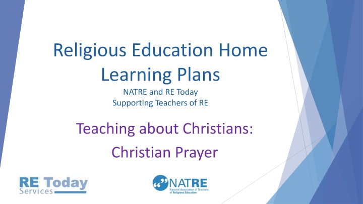 religious education home learning plans natre