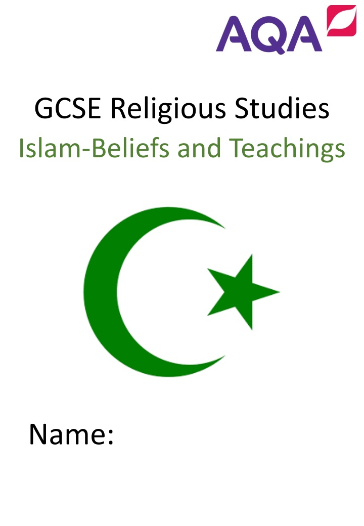 gcse religious studies islam beliefs and teachings