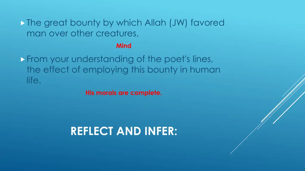 the great bounty by which allah jw favored