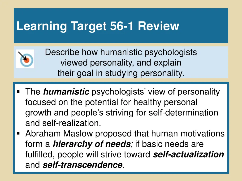 learning target 56 1 review