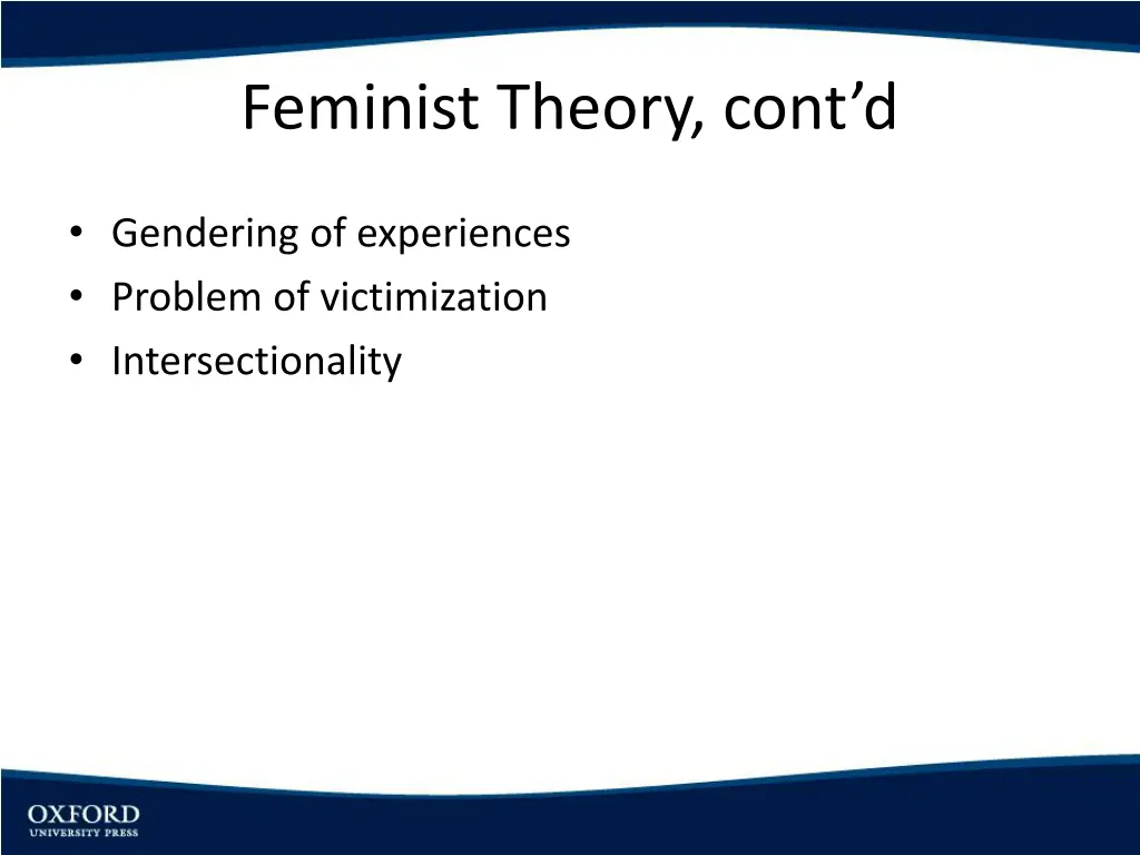 feminist theory cont d 1