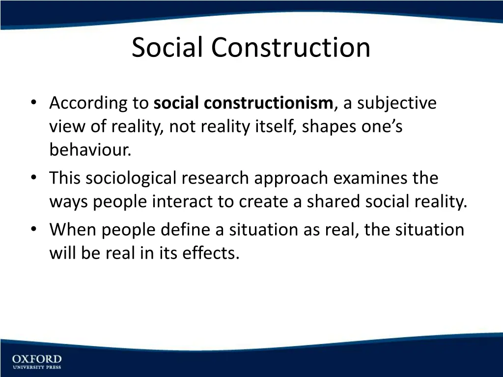 social construction