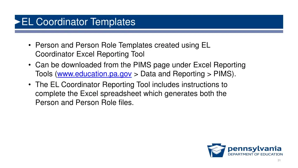 el coordinator templates