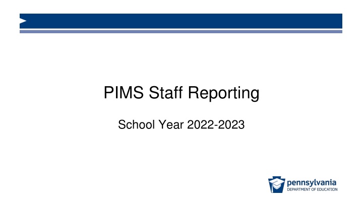 pims staff reporting