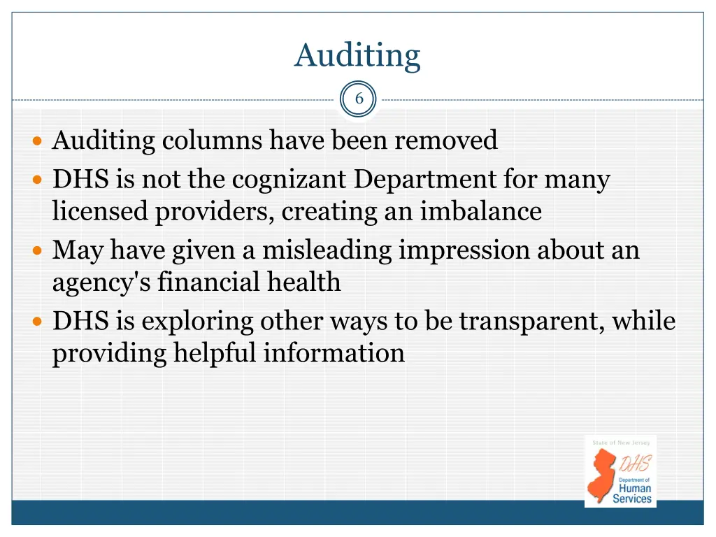 auditing