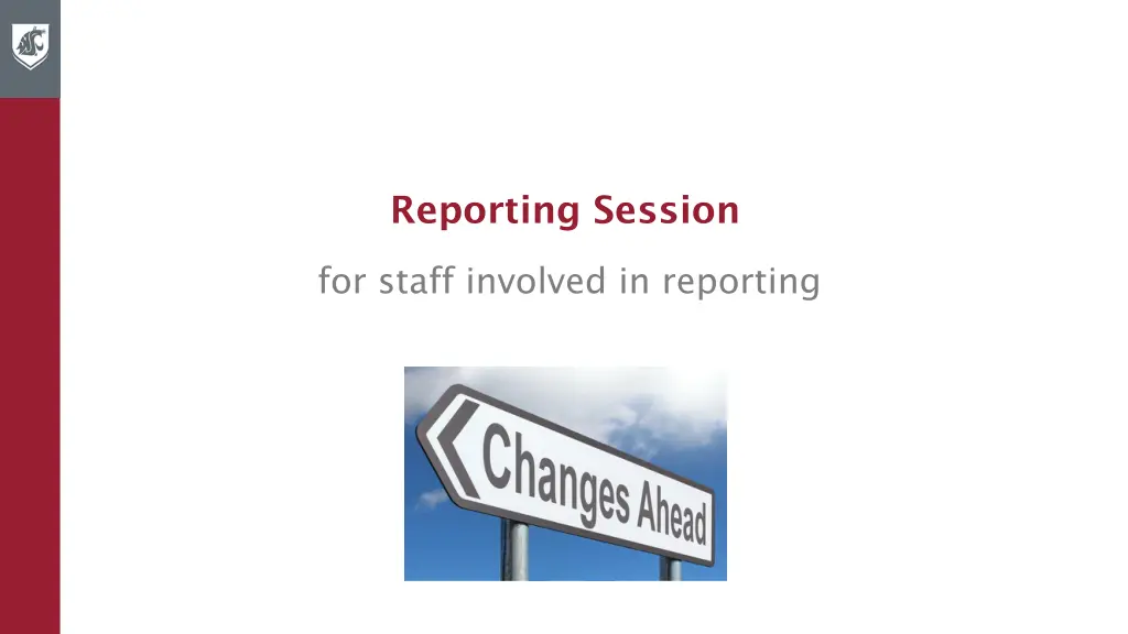 reporting session